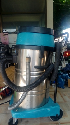 เครื่องดูดฝุ่น 2 มอเตอร์ ถังเลส