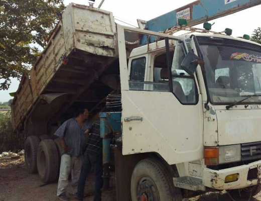 Fuso 1 เพลา 495,000 บาท เครนTornado 5 ตัน FN516 เครื่อง 6D15-170 แรง ดัม เอกสารพร้อม 090-772-3710 090-772-3708