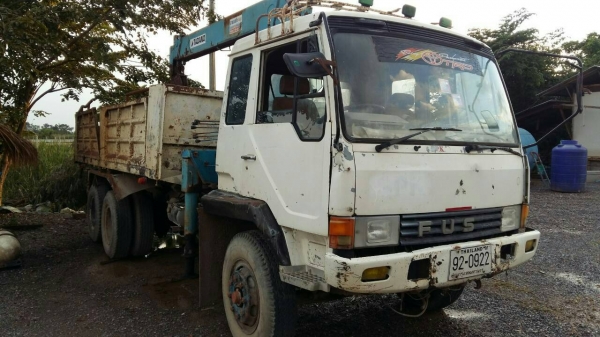 Fuso 1 เพลา 495,000 บาท เครนTornado 5 ตัน FN516 เครื่อง 6D15-170 แรง ดัม เอกสารพร้อม 090-772-3710 090-772-3708