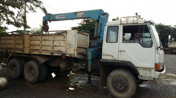 Fuso 1 เพลา 495,000 บาท เครนTornado 5 ตัน FN516 เครื่อง 6D15-170 แรง ดัม เอกสารพร้อม 090-772-3710 090-772-3708