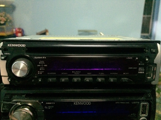KENWOOD U525 24Bit DAC USB Ipod MP3-RW CD-RW AUX ปรีเอ้า1ชุด คุมกล่องCD มือ2 ญี่ปุ่น