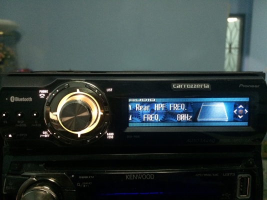 Pioneer DEH-P810 รุ่นใหญ่ 24Bit จอสี BLUETOOTH AUDIO MP3 CD AUX EQ16แบน CROSSOVERในตัว ปรีเอ้า2ชุด กราฟฟิคหน้าจอ มือ2 ญี่ปุ่น