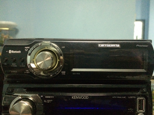 Pioneer DEH-P810 รุ่นใหญ่ 24Bit จอสี BLUETOOTH AUDIO MP3 CD AUX EQ16แบน CROSSOVERในตัว ปรีเอ้า2ชุด กราฟฟิคหน้าจอ มือ2 ญี่ปุ่น