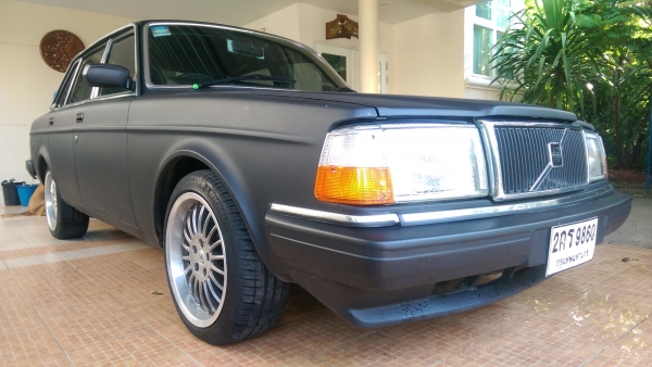 Volvo 264 เครื่อง2j gte 280ม้าสีใหม่แห้งช้านกแก้ว