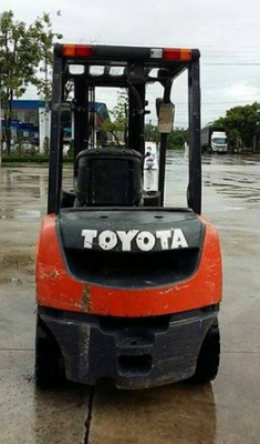 จำหน่ายรถ Forklift Toyota 2.5 ตัน ดีเซล 8FD25 (นำเข้า) ปี 2008 เสาเข้าตู้ Full Free 4.7 เมตร + Side Shift คุณภาพเยี่ยม