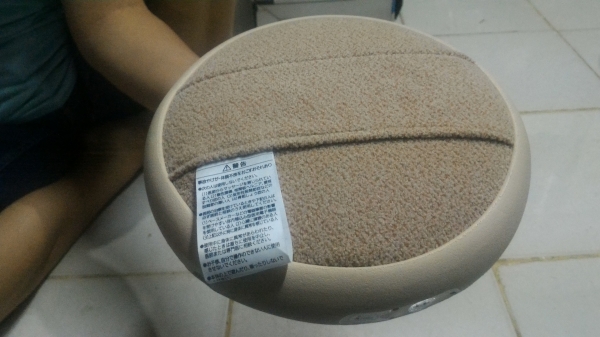 เครื่องนวดดันด้วยลม Panasonic ทำงานได้เหมือนใช้มือมานวด สามารถนวดได้ตามส่วนต่างๆของร่างกาย