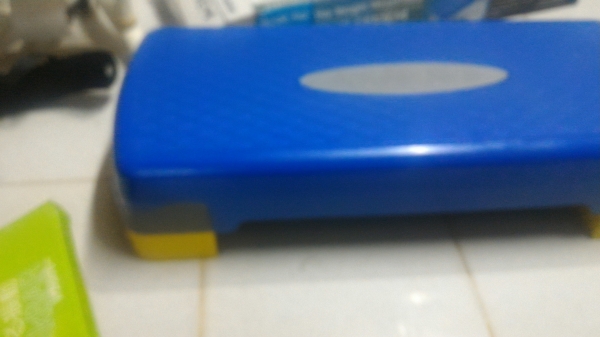 แท่นใช้ร่วมการออกกำลังกาย Aerobic  Step สามารถปรับความสูงต่ำได้ ตัวแท่นแข็งแรง