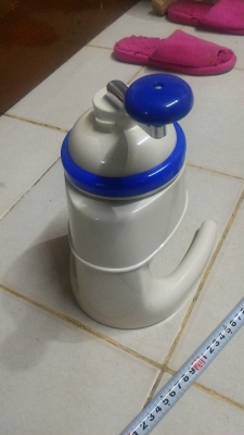 เครื่องปั่นน้ำแข้งไสของใหม่แบบใช้มือหมุนปันจากญี่ปุ่น