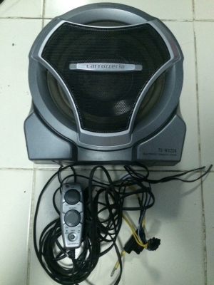 SUB BOXใต้เบาะ Pioneer TS-WX22A มีเพาเวอร์ในตัว 150W คราสD ดอก8นิ้ว เบสแน่นมากๆ มือ2 ญี่ปุ่น