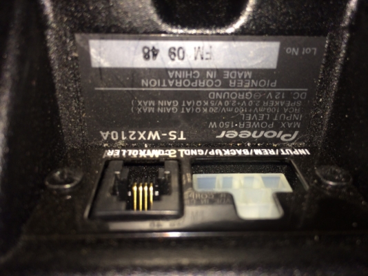 SUB BOXใต้เบาะ Pioneer TS-WX210A มีเพาเวอร์ในตัว 150W คราสD ดอก8นิ้ว เบสแน่นมากๆ มือ2 ญี่ปุ่น SUB BOXใต้เบาะ Pioneer TS-WX210A มีเพาเวอร์ในตัว 150W คราสD ดอก8นิ้ว เบสแน่นมากๆ มือ2 ญี่ปุ่น