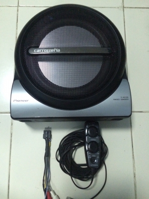SUB BOXใต้เบาะ Pioneer TS-WX210A มีเพาเวอร์ในตัว 150W คราสD ดอก8นิ้ว เบสแน่นมากๆ มือ2 ญี่ปุ่น