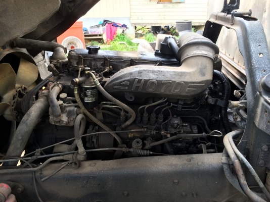 10ล้อตู้เปียก195แรง...HINO FL3HNKA-10683 เครื่องHO7D-A88627...รถปี2536 สภาพดี..สวย เล่มพร้อม