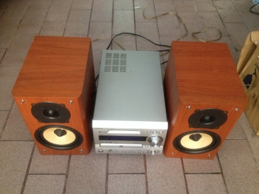 ONKYO DVD MD TUNER AMPLIFIER FR 7GXDV เก่าญี่สภาพสวยใช้ไฟ100V