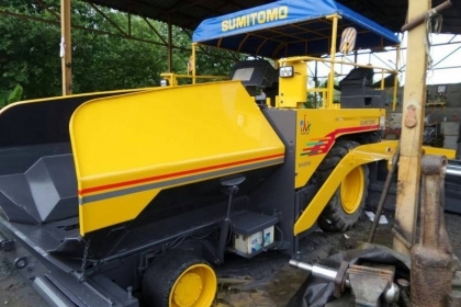 รถปูยาง SUMITOMO 60W-2  ทำงานใด้100\% เอกสารเล่มทะเบียน