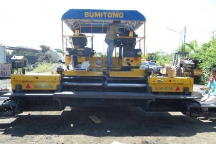 รถปูยาง SUMITOMO 60W-2  ทำงานใด้100\% เอกสารเล่มทะเบียน