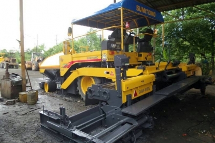 รถปูยาง SUMITOMO 60W-2  ทำงานใด้100\% เอกสารเล่มทะเบียน