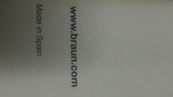 เครื่องปั่นบดสับ BRAUN แบบมือถือสะสะดวกกับการใช้งานเปลี่ยนหัวได้ถอดล้างทำความสะอาดง่าย