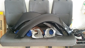 ชุดหน้าวีโก้ 2010 สีดำแท้เดิมโรงงาน ไม่บุบ ไม่ชน