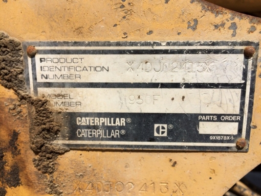 CAT 950F2-4DJ02413 ปี 1994 สภาพพร้อมใช้ นำเข้าจากญี่ปุ่น ถึงไทยแล้วครับ