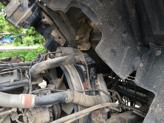 10ล้อดั้ม320แรง..ISUZU FXZ23NZH2 4-7001852 ปลายปี49..รถบรรทุกเม็ดข้าวโพด มีระบบลาก รถสวย ยางสวย..