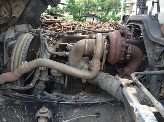 10ล้อดั้ม320แรง..ISUZU FXZ23NZH2 4-7001852 ปลายปี49..รถบรรทุกเม็ดข้าวโพด มีระบบลาก รถสวย ยางสวย..