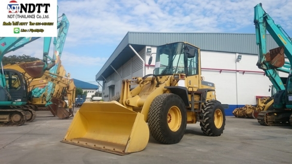 KOMATSU WA100-3 8792ชม. ปี2001 รถเก่าญี่ปุ่นไม่เคยใช้งานในไทยครับ