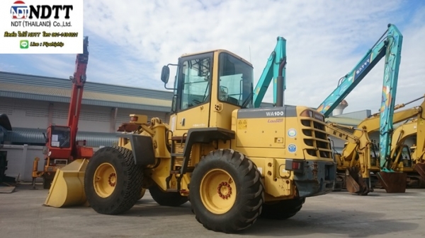 KOMATSU WA100-3 8792ชม. ปี2001 รถเก่าญี่ปุ่นไม่เคยใช้งานในไทยครับ