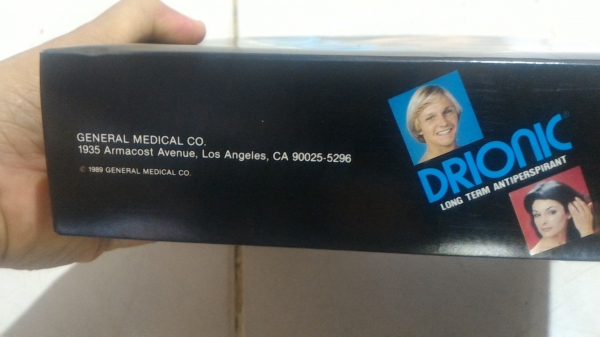 DRIONIC อุปกรณ์ช่วยลดเหงื่อที่ออกจากมือและเท้าสำหรับผู้ที่เหงื่อออกมากจนมีกลิ่นตัว จาก USA