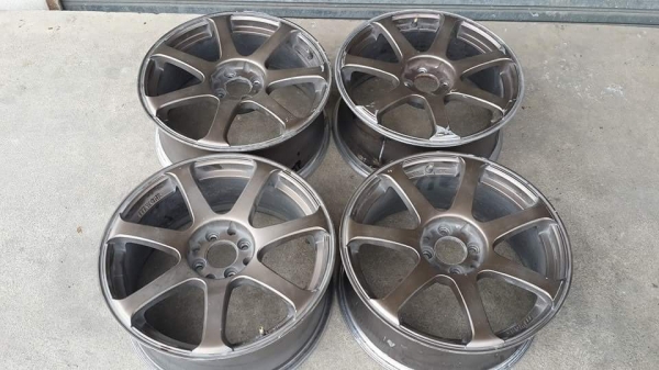 W work XT7 ขอบ 17 4รู100/114 แม็กเปล่าไม่มียาง