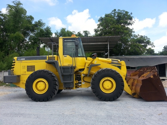 KOMATSU WA400-3E นำเข้าจากญี่ปุ่น 090-986-2521 อ๊อบ