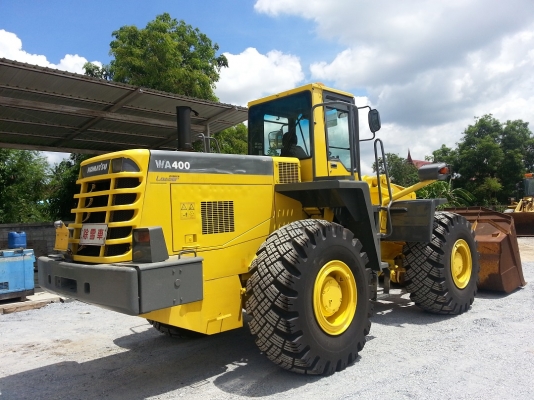 KOMATSU WA400-3E นำเข้าจากญี่ปุ่น 090-986-2521 อ๊อบ