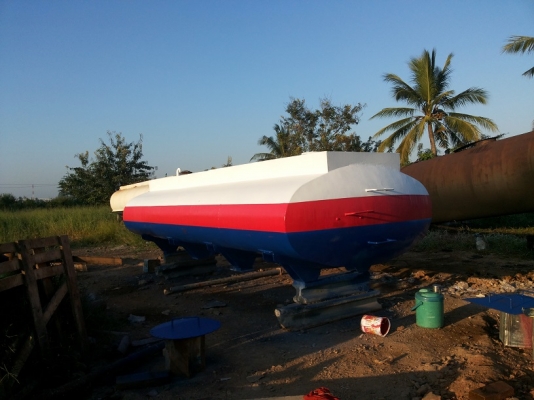 ถังน้ำติดรถขนาด 8000 ลิตรสภาพสวย