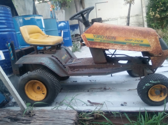 ขายรถตัดหญ้านั่งขับของนอกมีรูปแนวทางการแต่งของต่างประเทศ