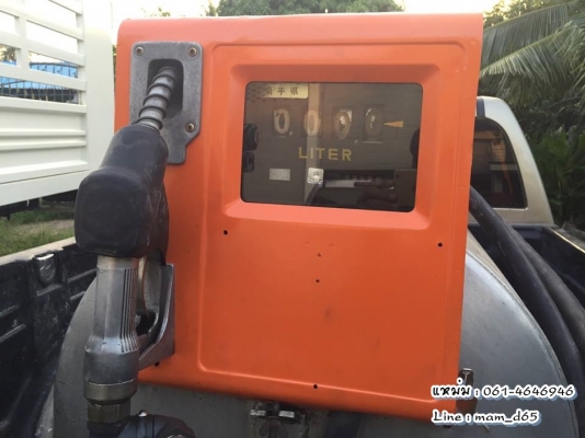 ถังน้ำมัน 500 ลิตรพร้อมหัวจ่าย  ยี่ห้อ  LORRY HOM 500 ของเก่าญี่ปุ่น
