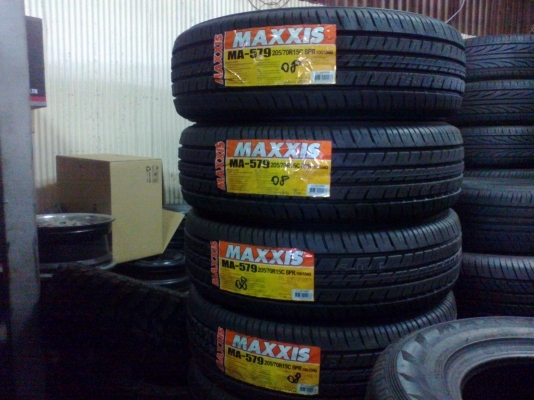 ขาย ยางใหม่ปี2015 MAXXIS รุ่น MA-579 เบอร์195R14,205/70R15,215/70R15,215/65R16 ราคาโปรโมชั่น ขาย ยางใหม่ปี2015 MAXXIS รุ่น MA-579 เบอร์195R14,205/70R15,215/70R15,215/65R16 ราคาโปรโมชั่น