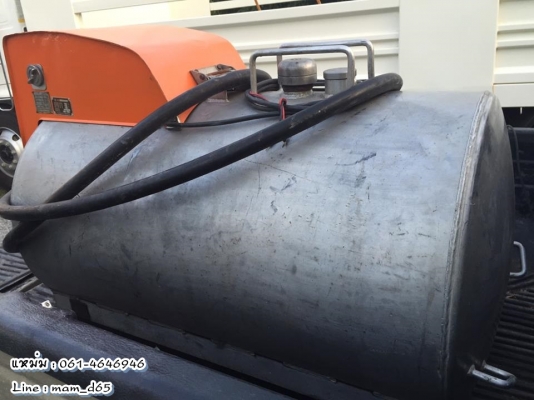 ถังน้ำมัน 500 ลิตรพร้อมหัวจ่าย  ยี่ห้อ  LORRY HOM 500 ของเก่าญี่ปุ่น