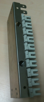 เทอร์มินอล Link 10 อัน พร้อมขาล็อคเป็นสแตนเลส เป็นคอนเน็คเตอร์จั้มเชื่อมต่อสายสัญญานโทรศัพท์หรือประยุกค์ใช้งานอย่างอื่น