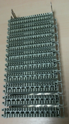 เทอร์มินอล Link 10 อัน พร้อมขาล็อคเป็นสแตนเลส เป็นคอนเน็คเตอร์จั้มเชื่อมต่อสายสัญญานโทรศัพท์หรือประยุกค์ใช้งานอย่างอื่น