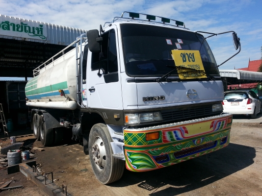 ขายรถน้ำ/น้ำมัน HINO 3M FM เครื่อง245แรง