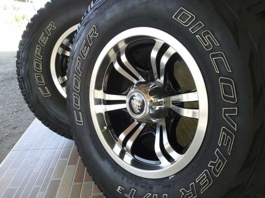 ล้อพร้อมยาง แม็ก ssw พร้อมยาง cooper discoverer at3 ขนาด 31x10.5