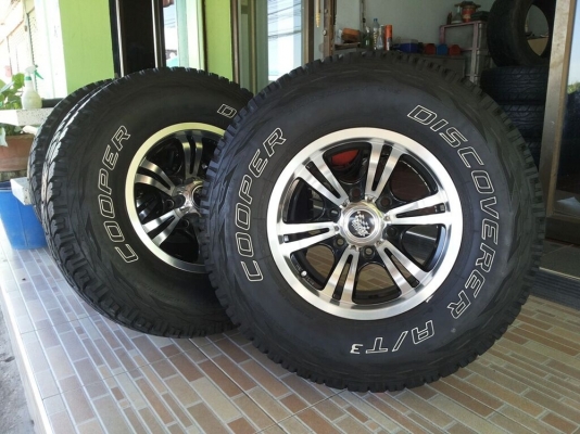 ล้อพร้อมยาง แม็ก ssw พร้อมยาง cooper discoverer at3 ขนาด 31x10.5