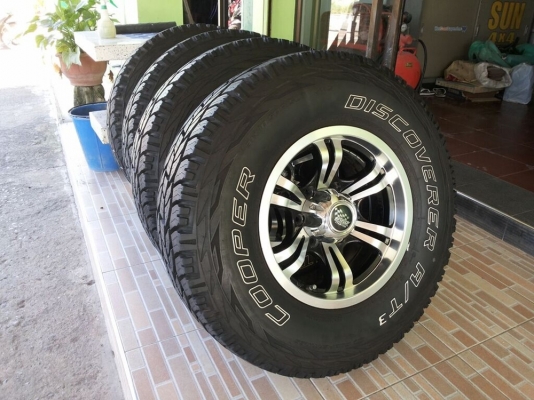 ล้อพร้อมยาง แม็ก ssw พร้อมยาง cooper discoverer at3 ขนาด 31x10.5