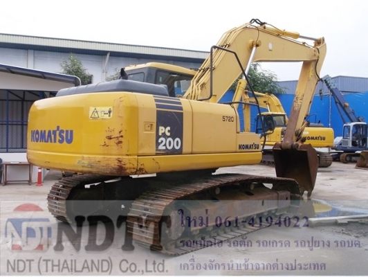 PC200-7 #256409 ปี 2005 รถเก่าญี่ปุ่น สภาพสวยค่ะ ไม่เคยใช้งานในไทย นำเข้าเอง สนใจติดต่อ ใหม่ 061-4194022