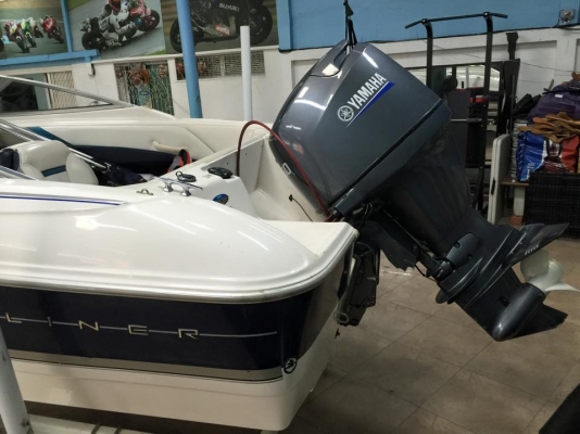 ลดสุดๆ  Bay Liner 16 ฟุต เครื่องยนต์ yamaha 80 แรง 4จังหวะ serviceเรียบร้อย เพียง 379,000