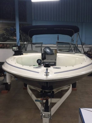 ลดสุดๆ  Bay Liner 16 ฟุต เครื่องยนต์ yamaha 80 แรง 4จังหวะ serviceเรียบร้อย เพียง 379,000