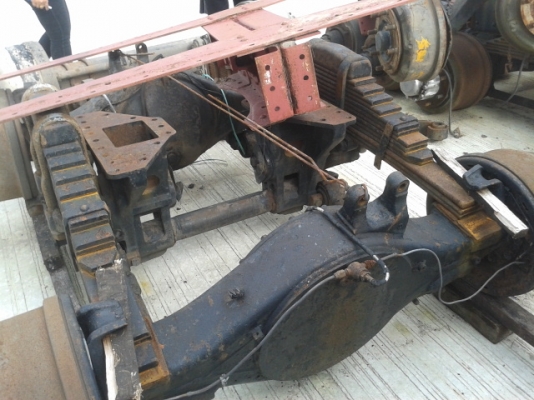 ชุดเพลาหลังมิตซู  (รถล่องเพลาเดียว)   พร้อมใช้งาน  ราคถูกๆๆ