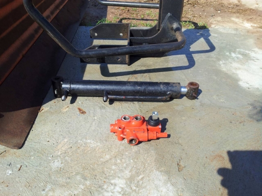 ชุดดันหน้าตามรูปเลยครับ สวยๆ ติดรถไถนากาโนมา ใส่ 45-47