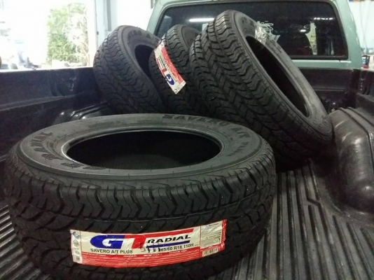 ยาง GT RADIAL SAVERO A/T PLUS 265/60R18