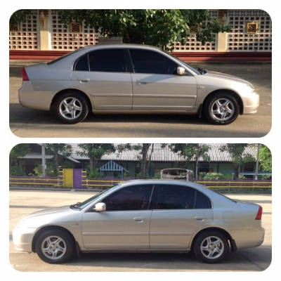 ซีวิคไดเมนชั่นสวยๆ AUTO พร้อมใช้งาน เครื่องดีบอดี้สวย