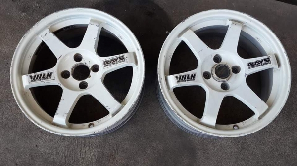 มีคู่เดียว TE37 ขอบ 16 4รู100